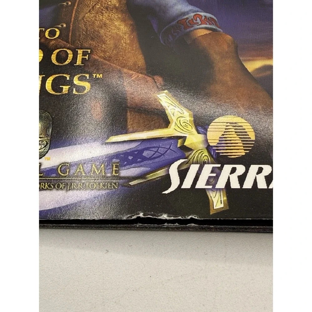 Hobbit (Microsoft Xbox, 2003) Case,‎ Game, Manual, No Trading Card Fast Shipping